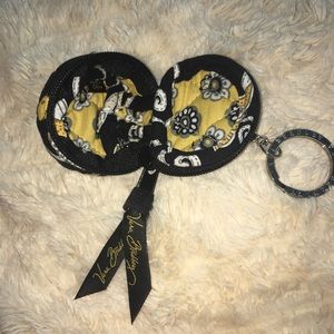HTF NWOT VERA BRADLEY YELLOW BIRD KEYCHAIN ♥️♥️♥️